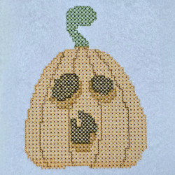 Jack o Lantern Pumpkin Pixel Art