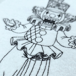 Jester Nutcracker Line Art
