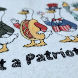Just A Patriotic Goose Quote