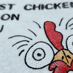 Just Chicken In On You Funny Chicken Quote