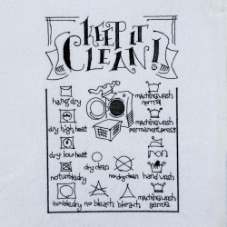 Keep It Clean Laundry Guide Quote