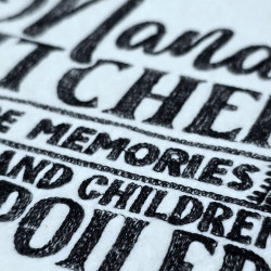 Kitchen Memories Quote