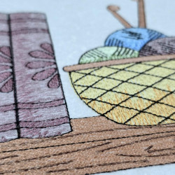Knitting and Craft Bookshelf