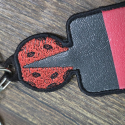 Lady Bug ITH Lip Balm Holder