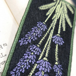 Lavender Flower ITH Bookmark