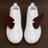 Layered Feather Shoe Wing