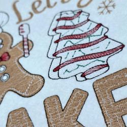 Let s Get Baked Gingerbread Chef Quote
