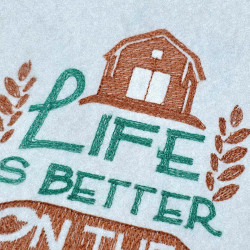 Life Is Better On The Farm Quote