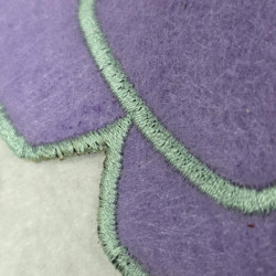 Lilac Bow ITH Shoe Wing