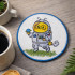 Little Astronaut Bee ITH Coaster