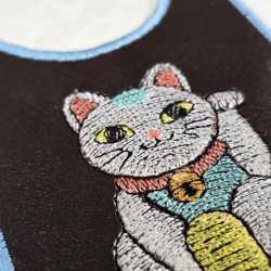 Lucky Cat Welcome ITH Door Hanger
