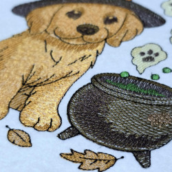 Magical Witchy Pup  - Free with $20 Purchase
