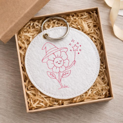 Magician Sunflower Key Fob