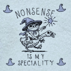 Magician With Nonsense Goose Quote