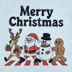 Merry Christmas Character Crew Quote