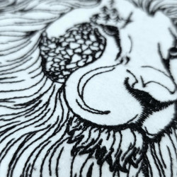 Modern Lion Portrait