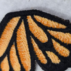 Monarch Butterfly ITH Shoe Wing