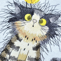 Morning Cat And Bird