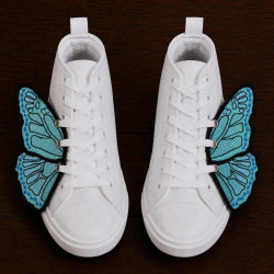 Morpho Butterfly ITH Shoe Wing