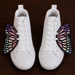 Mosaic Butterfly Shoe Wing
