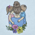 Mother With Children Love Moment