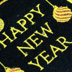 New Year Decor ITH Coaster