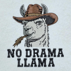 No Drama Llama Quote
