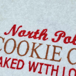 North Pole Cookies Christmas Quote