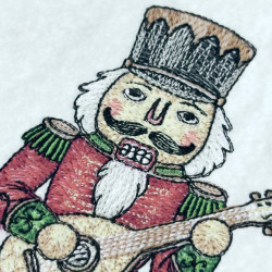 Nutcracker Musician With Mandolin