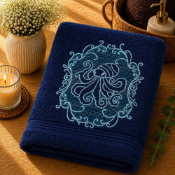 Octopus Frame Embossed