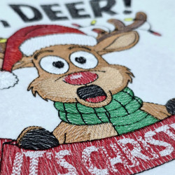 Oh Deer Its Christmas Quote