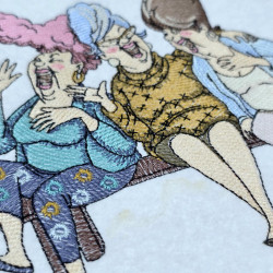 Old Besties Happy Moment