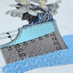 Old Couple Titanic Pose