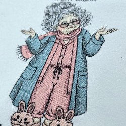 Old Lady Forgetful Moment Quote