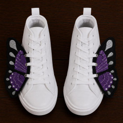 Ombre Butterfly ITH Shoe Wing