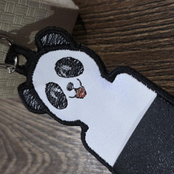 Panda ITH Lip Balm Holder