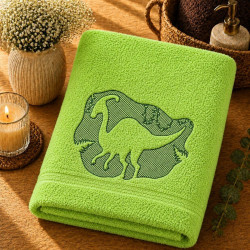 Parasaurolophus Silhouette Embossed