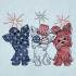 Patriotic Dogs Celebrating Independence Day