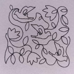 Peace Dove Quilting Pattern