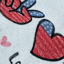 Peace Love America Quote