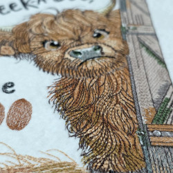 Peekaboo Peeking Cow