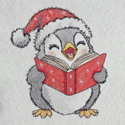 Penguin Singing Christmas Carols