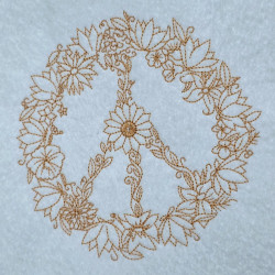 Petaled Peace Symbol
