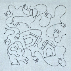 Pets And Paws Quilting Pattern