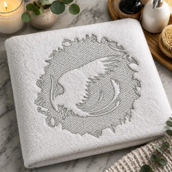 Phoenix Crescent Embossed