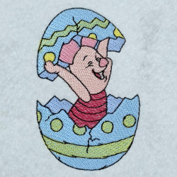 Piglet Easter Joy