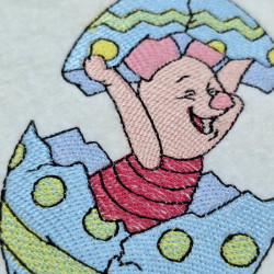 Piglet Easter Joy