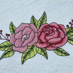 Pink Roses Cluster