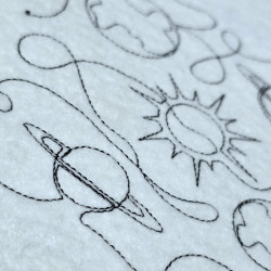 Planets Quilting Pattern