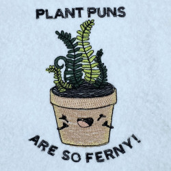 Plant Puns Ferny Pot